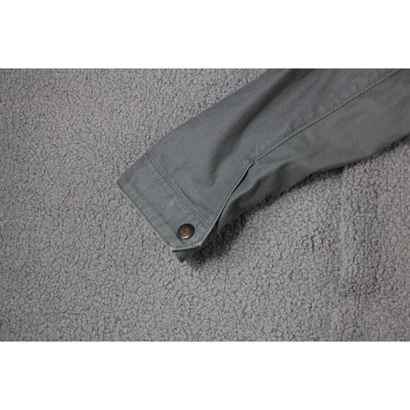 Volcom Jacket Mens Medium Gray Bashi Hooded Coat Full Zip - Picture 6 of 8